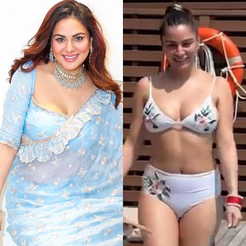 Shraddha Arya – saree vs bikini – 152.