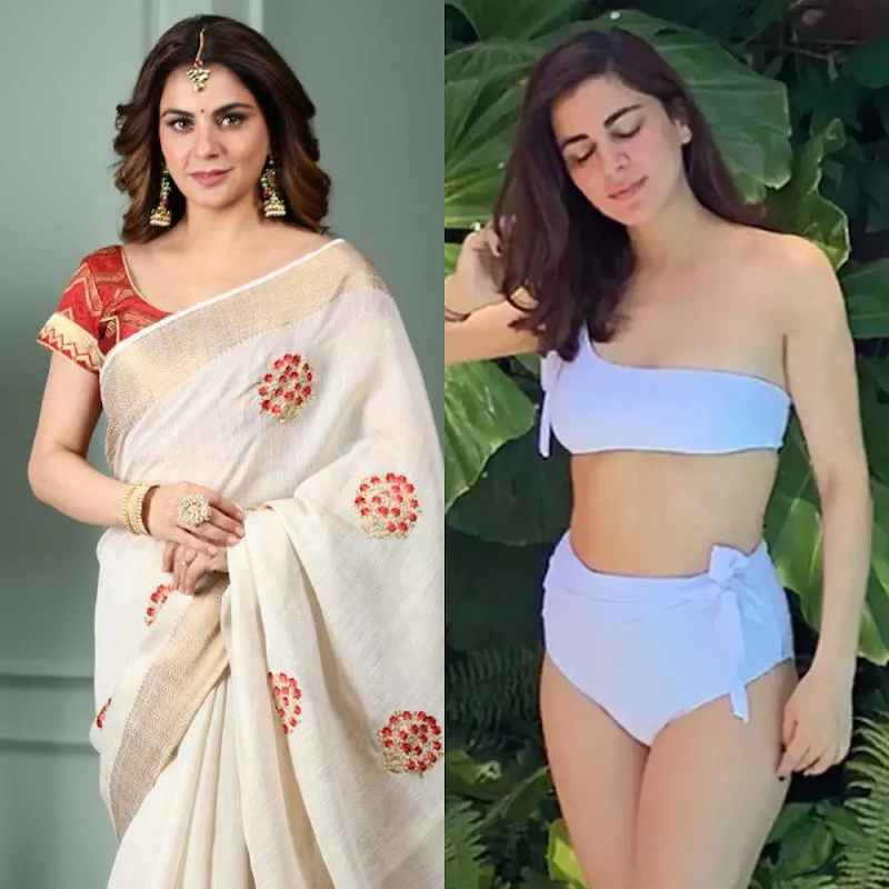 Shraddha Arya – saree vs bikini – 168.