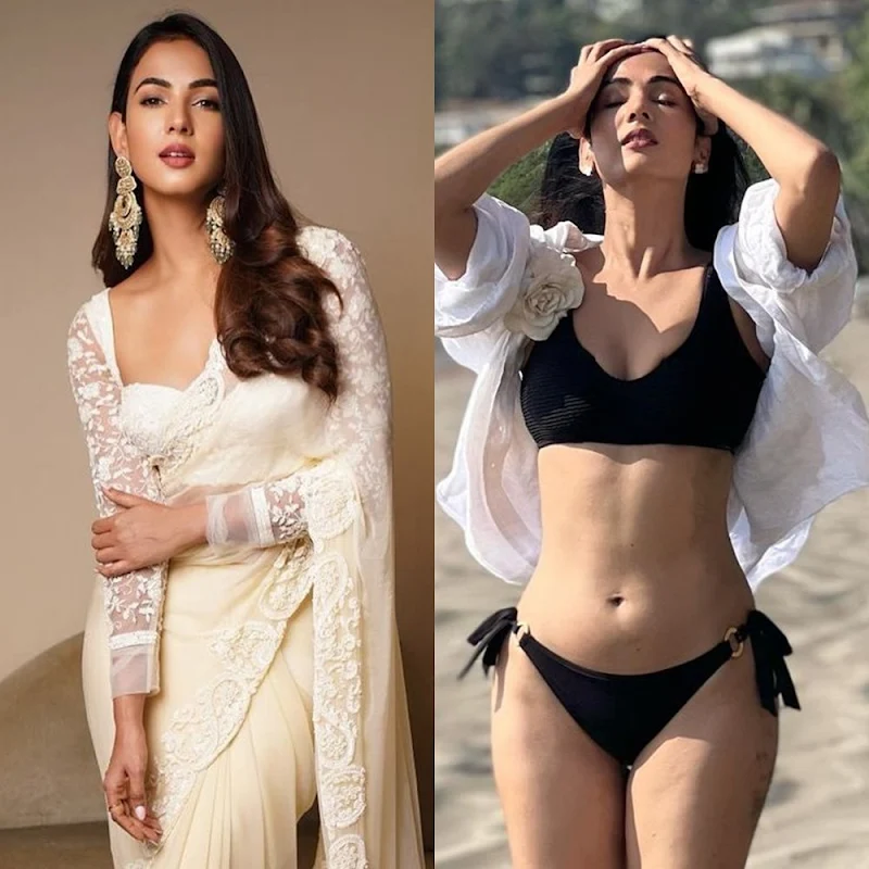 Sonal Chauhan – saree vs bikini – 120.