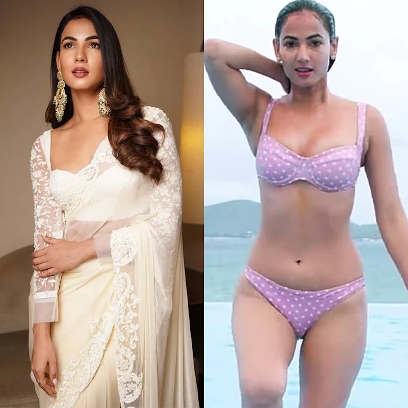 Sonal Chuahan – saree vs bikini – 178.