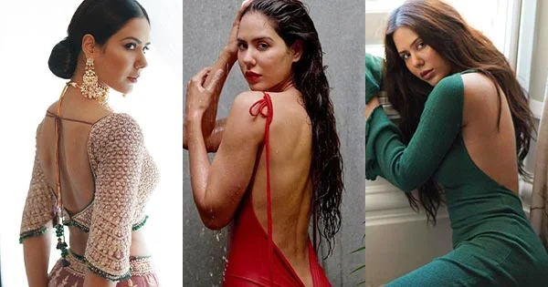 Sonam Bajwa backless hot punjabi actress