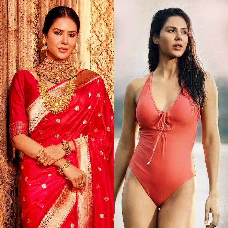 Sonam Bajwa – saree vs bikini – 57.