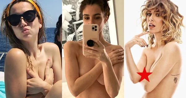 8 Topless hot Spanish actresses (actriz española en topless).