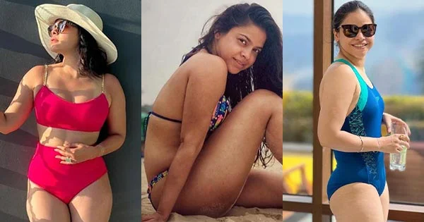 Sumona Chakravarti bikini swimsuit hot actress kapil sharma show