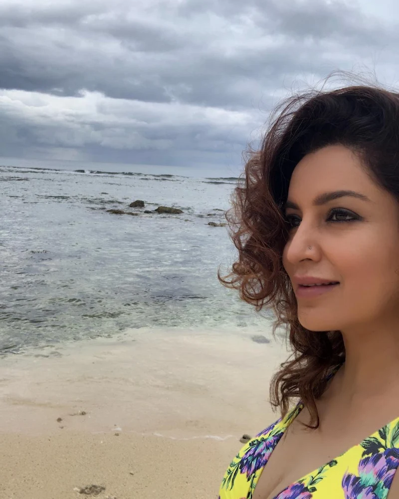 tisca chopra swimsuit hot actress