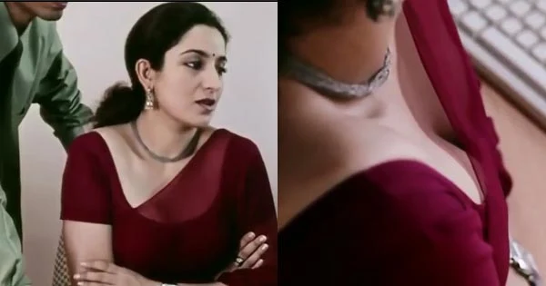 Seducing boss in saree – hot scene from Hyderabad Blues 2 (2004) feat. actress Tisca Chopra