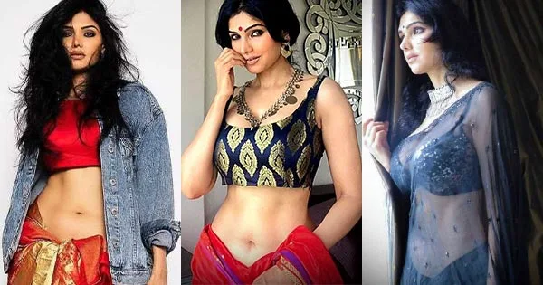 21 stunning hot pics of Trupti Toradmal aka Ayesha Madhukar in sarees – actress who played Maya in Adipurush.