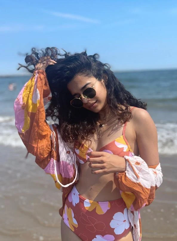 Mithila Palkar swimsuit sexy body