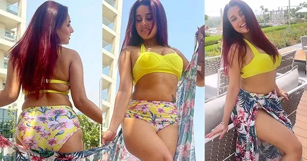 Pamela Mondal in two piece bikini flaunts her fine curves – see hot photos.