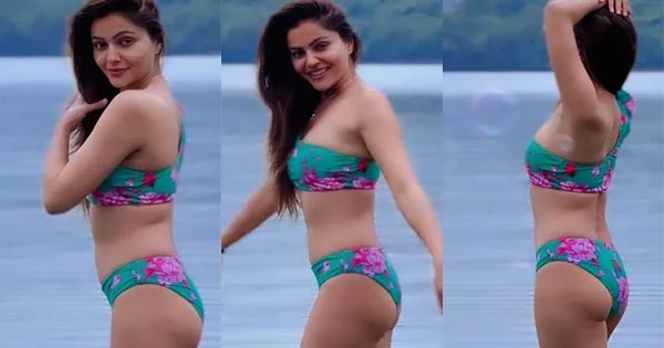 Rubina Dilaik flaunts her fine sexy body in bikini – see latest hot photos.