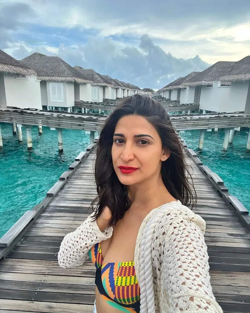 Aahana Kumra bikini sexy body hot photos maldives vacation