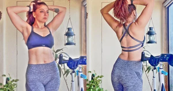 Aartii Naagpal flaunts her abs and sexy body in gym outfit – see latest hot photos.