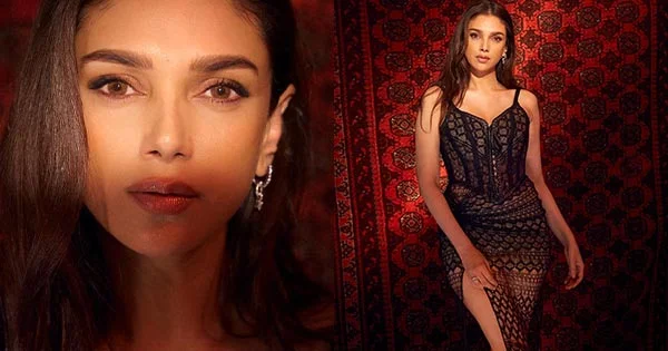 Aditi Rao Hydari in sheer black outfit oozes oomph – see now.