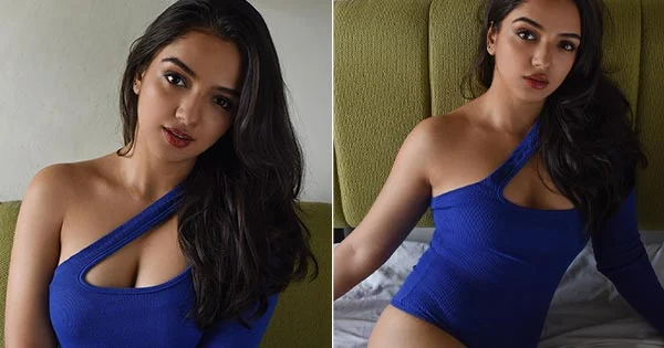 Ahsaas Channa in blue swimsuit looks too hot to handle – see photos.