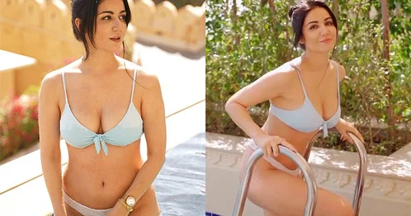 Amy Aela in bikini flaunts her fine sexy body – sets social media on fire.