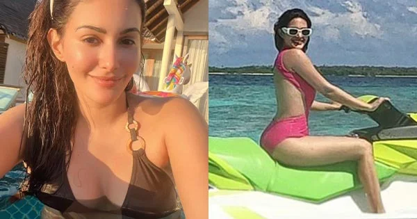 Amyra Dastur dropped new bikini pics from vacation in Maldives – see now.