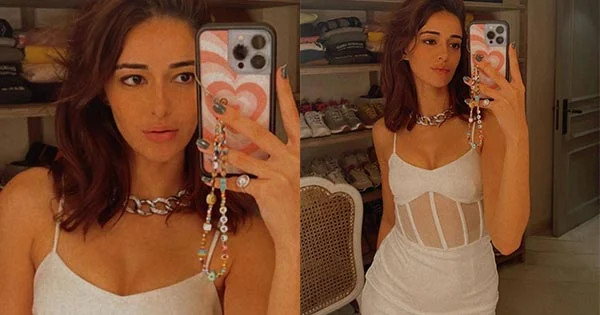 Ananya Panday in this tight fit white dress raised the temperature – see now.