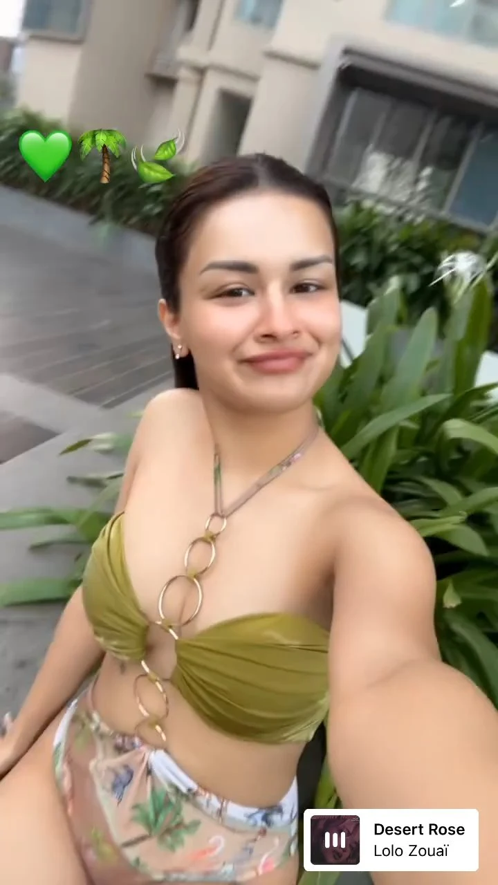 avneet kaur swimsuit hot video