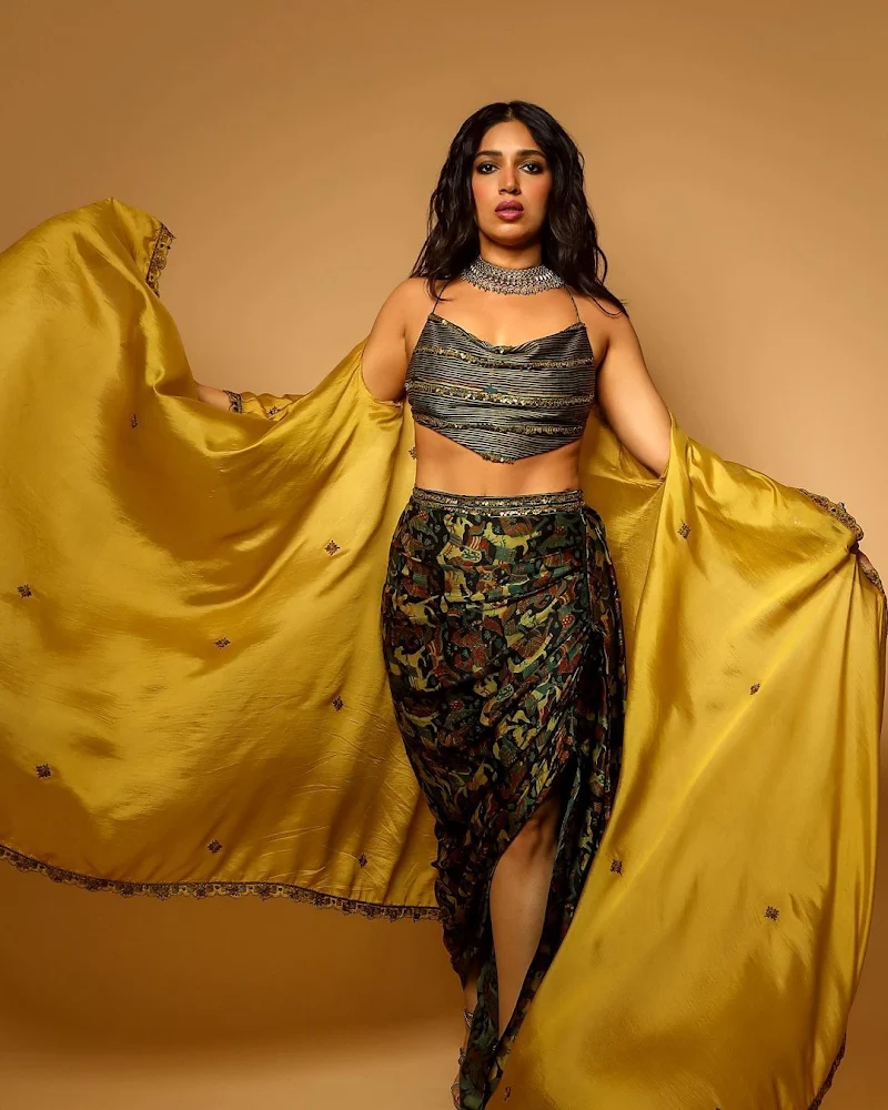 Bhumi Pednekar hot stylish outfit