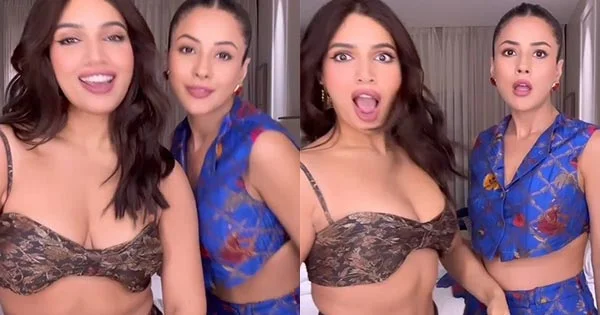 Bhumi and Shehnaaz vibe to their own song from Thank You For Coming – watch video.