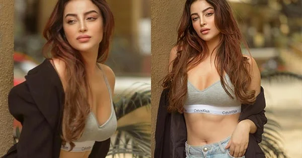 Actress Chandni in CK bra and ripped jeans is too hot to handle – see photos.