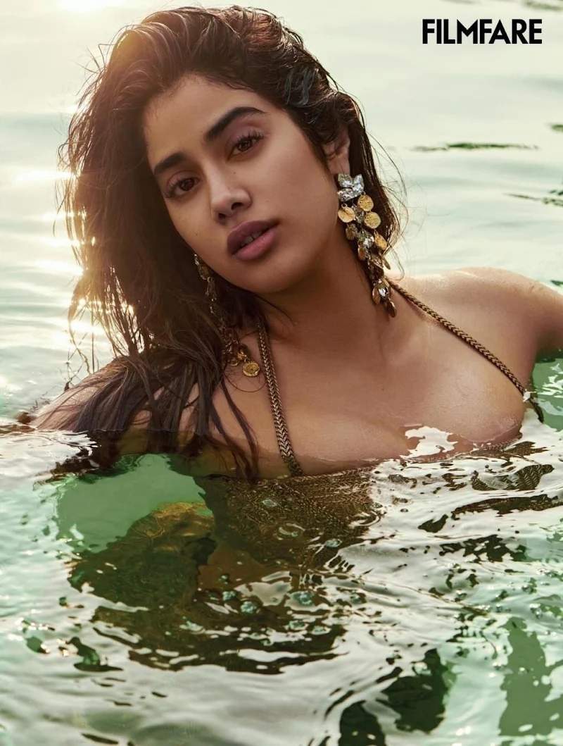 Janhvi Kapoor hot photoshoot filmfare magazine