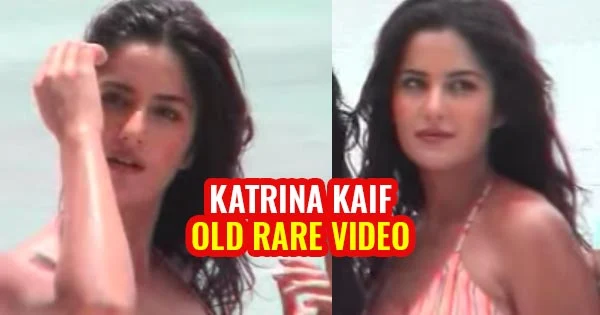 Katrina Kaif old bikini photoshoot video from 2003 – see this top Bollywood actress in one of her early days of modeling.