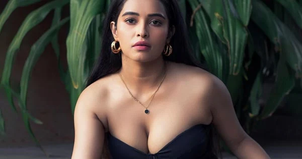 Paurashpur 2 actress puts a busty display in off shoulder black outfit – see pics.