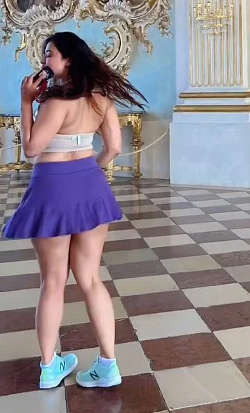 ketika sharma crop top skirt curvy busty indian