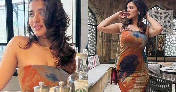 Ketika Sharma flaunts her hourglass figure in bodycon attire – see pics.