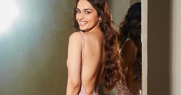 Manushi Chhillar flaunted her bare back in this sexy dress – see now.