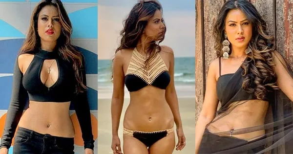 Nia Sharma loves black – see these photos in bikini, swimsuit, sarees and stylish dresses.