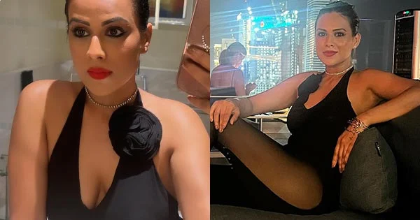 Nia Sharma in sheer black attire raised the temperature – see now.