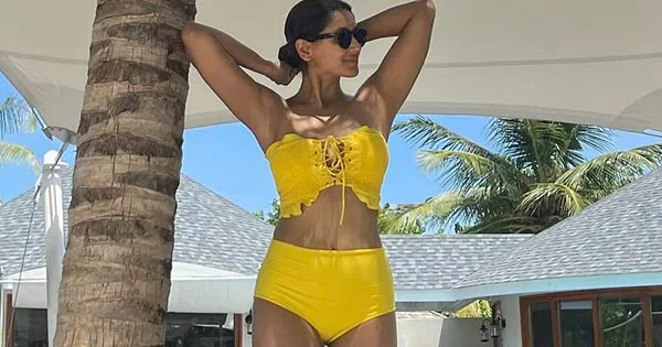 Nikita Dutta in yellow bikini sets temperature soaring – see now.