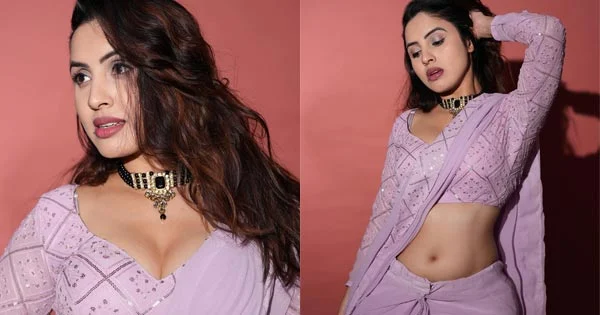 Priyanka Kholgade in navel baring saree flaunts her fine curves – see now.