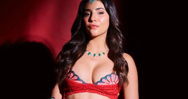 Radhika Seth put on a busty display in red attire – looked too hot to handle this Diwali.