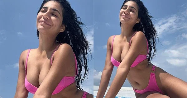 Radhika Seth pink bikini sexy body indian instagram model