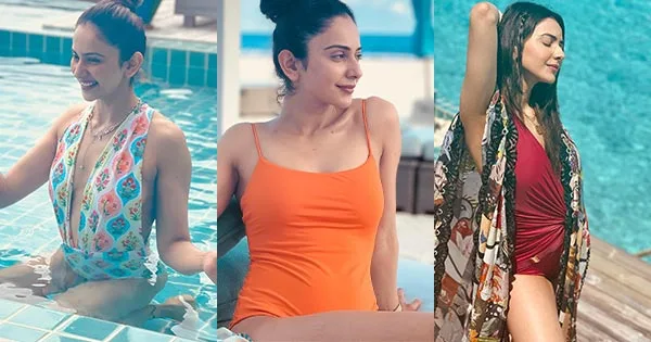 Rakul Preet in swimsuit sets social media on fire – see these vacation photos.