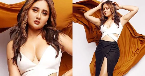 Rashami Desai’s stylish hot avatar in white top and black thigh high slit skirt wins the fans – see now.