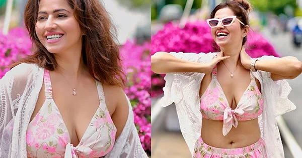 Ridhiema Tiwari in tiny top flaunting ample cleavage sets temperature soaring in style – see latest photoshoot.