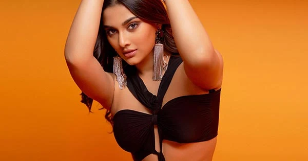 Saiee Manjrekar turns the heat up in this black attire – see now.