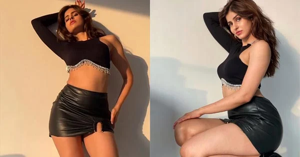 Sakshi Malik in a short leather skirt flaunts her sexy legs and fine curves – see now.