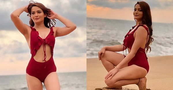 Mauka Ya Dhokha actress, Samikssha Bhatnagar, in swimsuit flaunts her toned sexy body – see now.