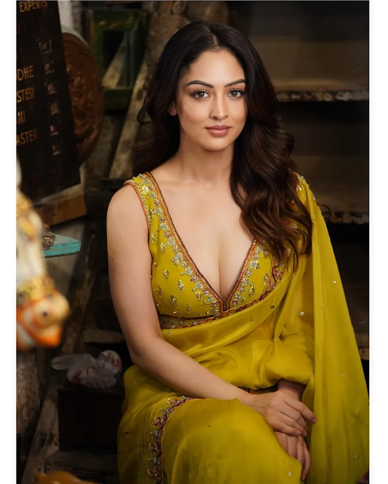 sandeepa dhar cleavage saree hot indian actress