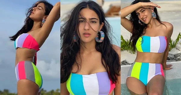 Sara Ali Khan’s new bikini photos sets social media on fire – see now.