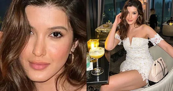 Shanaya Kapoor in short white dress flaunts her sexy legs – see latest photo.