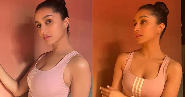 Shraddha Kapoor’s photos in a sports bra with hair tied in a bun goes viral.