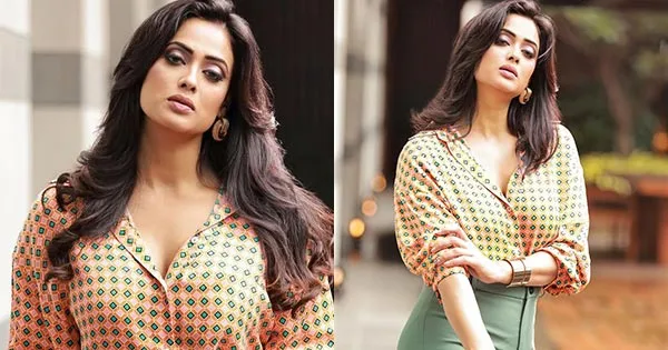 Shweta Tiwari pants shirt stylish hot actress