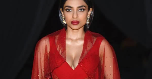 The Night Manager actress, Sobhita Dhulipala, wows fans with her stunning looks in this cleavage baring red outfit – see now.