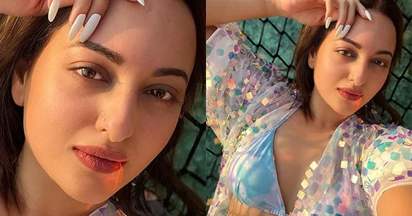 Sonakshi Sinha takes a selfie in bikini top – fans go crazy.